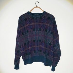Vintage Italian Wool 80s Retro Bill Cosby Sweater